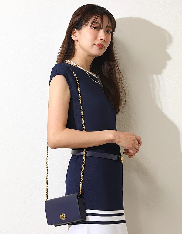 リラックスド フィット ストライプド コットン シャツ