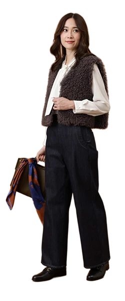 デニムパンツ Autumnコーデ