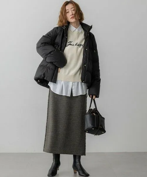 着丈長めのトップス コーディネート2