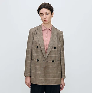 tailored jacket / TOMORROWLAND