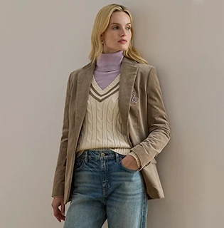 tailored jacket / LAUREN RALPH LAUREN