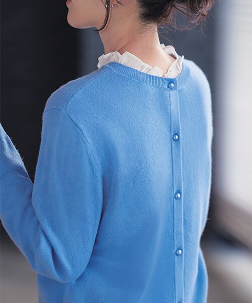 SEASON STYLE LAB フリル付きニット