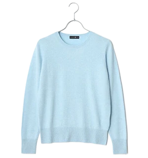 写真：クルーネックセーター