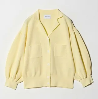 ジャケットライク ニットカーディガン