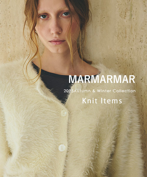MARMARMAR Knit Items 2025 Autumn & Winter Collection