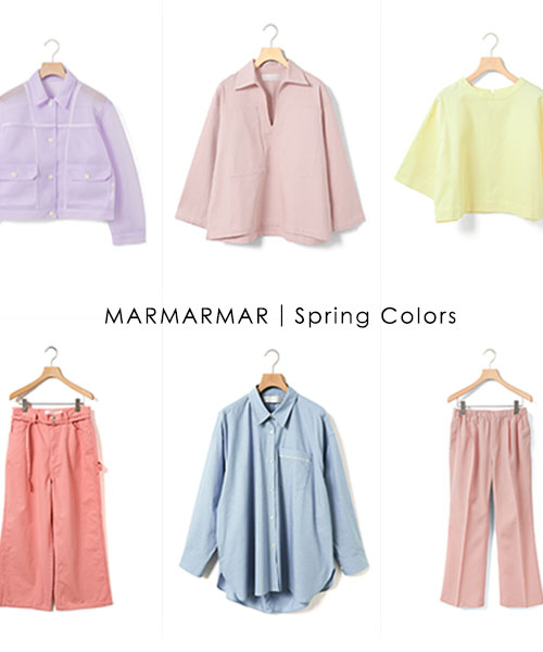 春を纏う、MARMARMARの新作