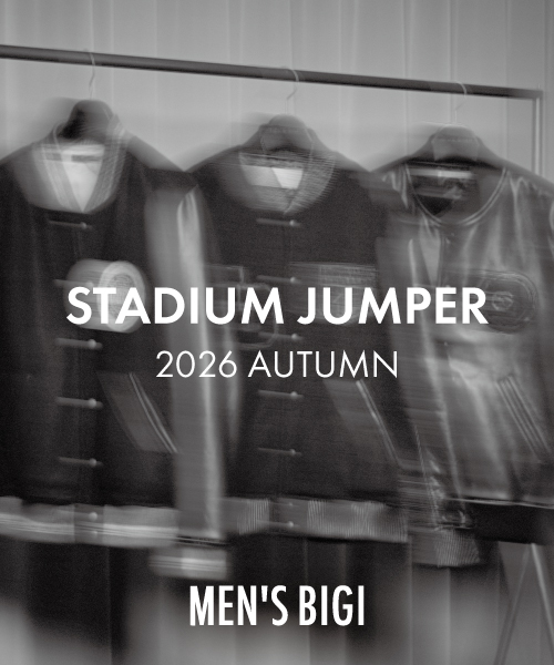 【名作復刻】MEN’S BIGIを象徴する、スタジャン3型の魅力を徹底解説