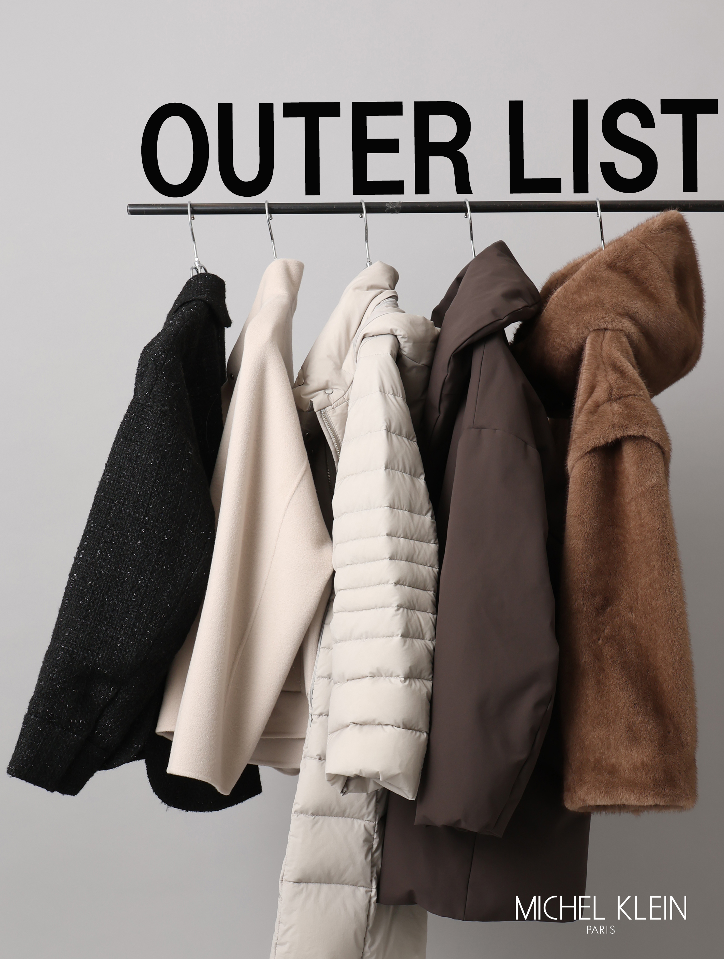 【MICHEL KLEIN】2025 WINTER OUTER LIST
