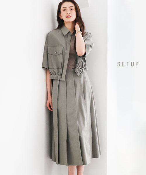 ＼旅行や、お出かけに最適／きれいめカジュアルなセットアップを集めました。