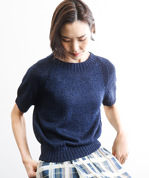 注目素材“和紙”を使用したペーパーヤーンニットが登場！