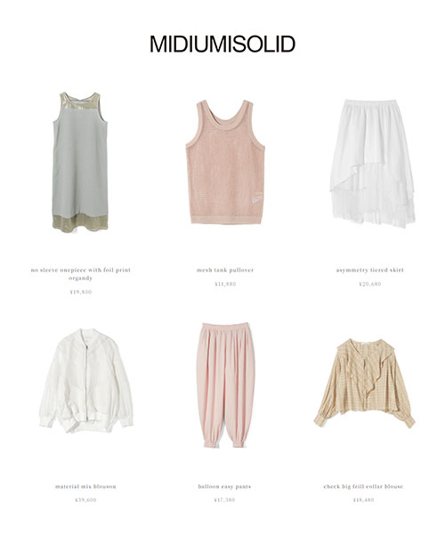 Airy Layered / style note vol.01