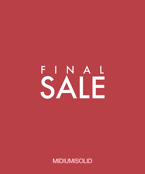 FINAL SALE  MIDIUMISOLID
