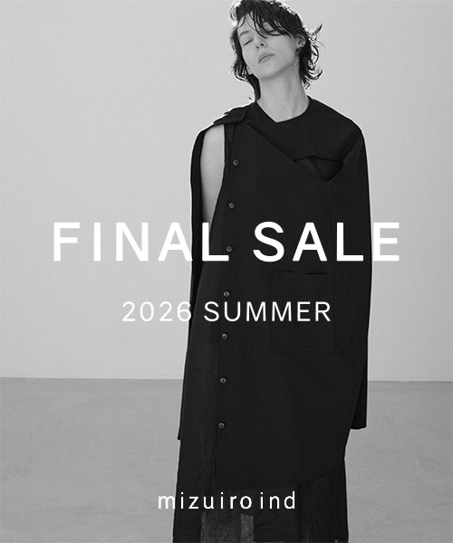 FINAL SALE   mizuiro ind