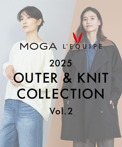 【MOGA,L'EQUIPE】2025 OUTER & KNIT COLLECTION Vol.2