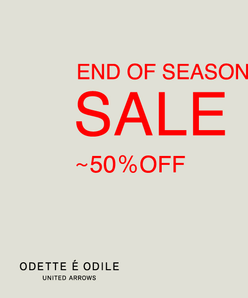 【2025 AUTUMN & WINTER】END OF SEASON SALE開催中！