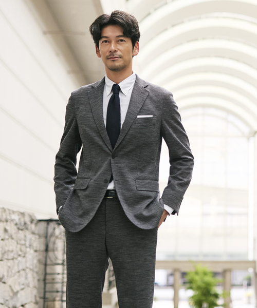 Paul Stuart ウールリネン ハケメジャケット ブルー Lサイズ Paul Stuart ウールリネン ハケメジャケット ブルー Lサイズ