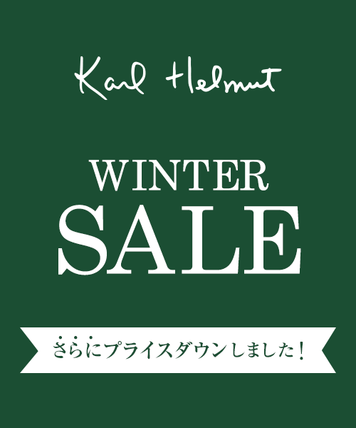 【Karl Helmut】2026 WINTER SALE ◆MORE MARK DOWN◆ 1/9(Fri) START ～対象商品をさらにお買い得な50%OFFにてご提供！～