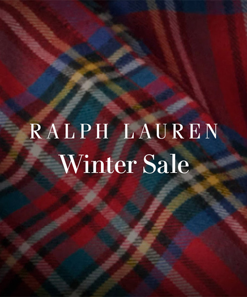 《WINTER SALE》選りすぐりのアイテムがお求めやすくなりました