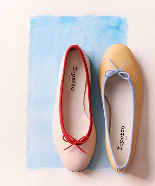  【NEW IN】新作が続々到着。メゾンを象徴するアイコンシューズ「Cendrillon（サンドリオン）」は、可憐さの中にフレッシュなコントラストを効かせたツートンカラーが登場。足元に遊び心と透明感をもたらす一足として、オンラインストア限定で展開いたします。季節の軽やかさを感じられる、爽やかなラインナップをお楽しみください。