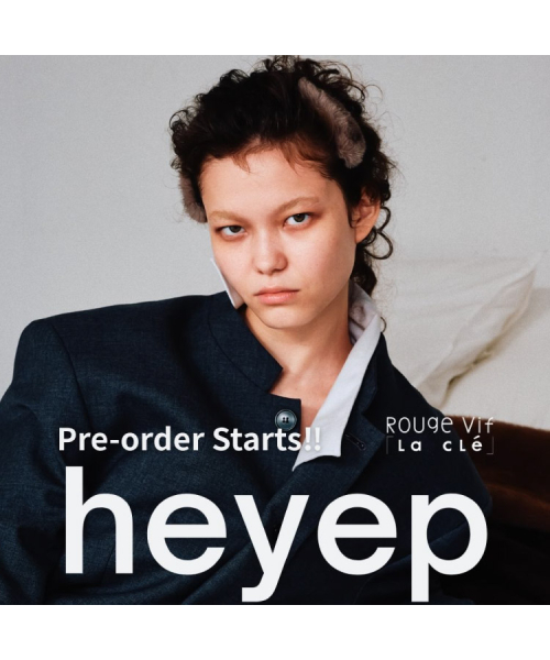 【heyep／ヘイップ】予約スタート！
