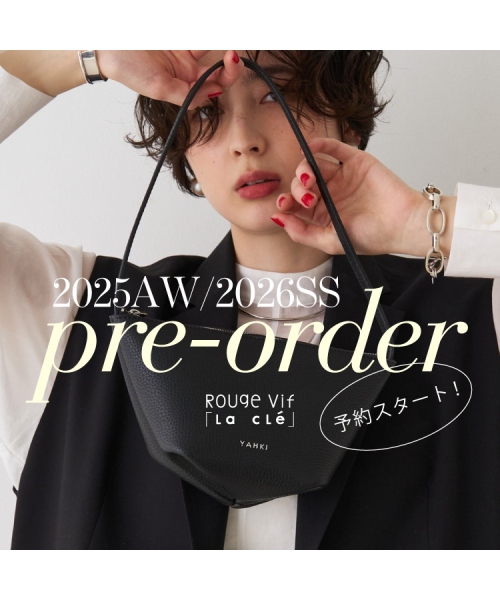 2025AW/2026SS PRE ORDER 予約スタート！