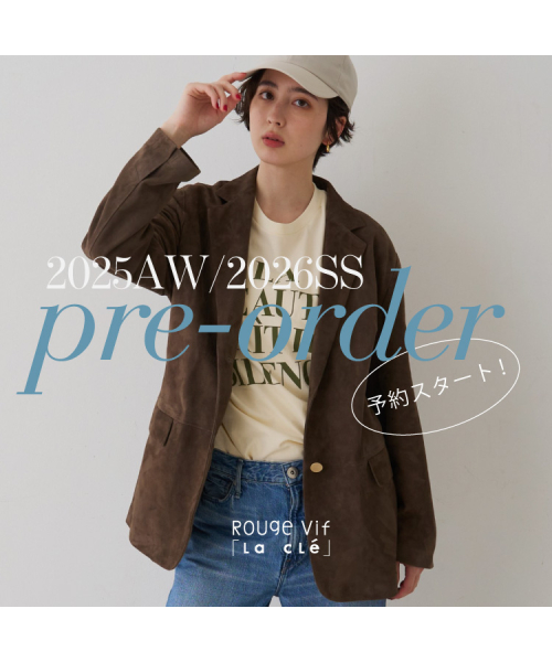 2025AW/2026SS PRE ORDER 予約スタート！