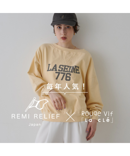 毎年人気！REMI RELIEF×Rouge vif la cle別注スウェットがアップデートして登場♪