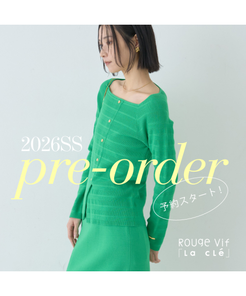 2026SS PRE ORDER 予約スタート！