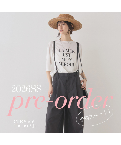 2026SS PRE ORDER 予約スタート！