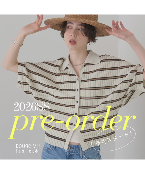 2026SS PRE ORDER 予約スタート！