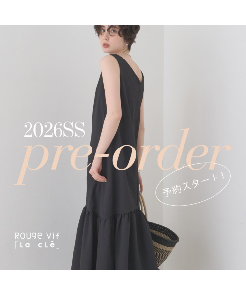 2026SS PRE ORDER 予約スタート！