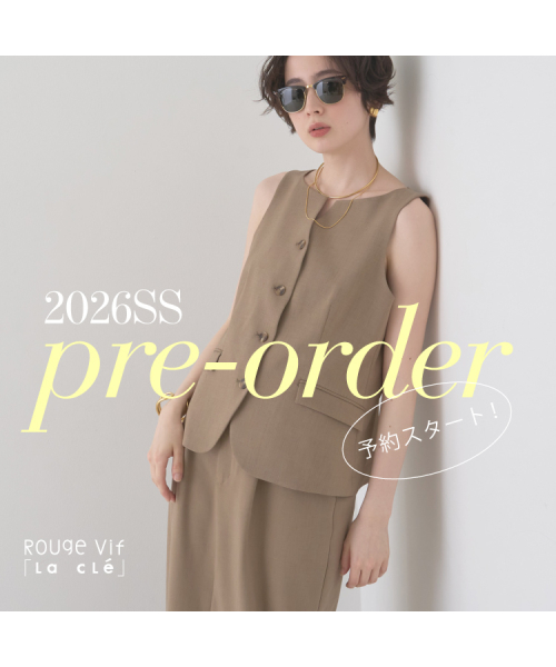 2026SS PRE ORDER 予約スタート！