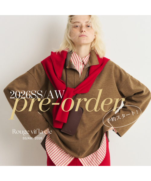 2026SS/AW PRE ORDER 予約スタート！