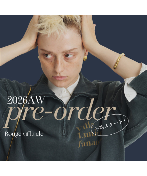 2026AW PRE ORDER 予約スタート！