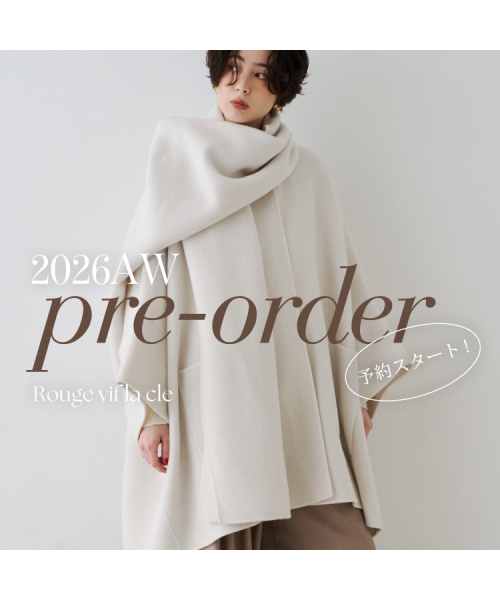 2026AW PRE ORDER 予約スタート！