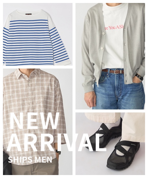 【SHIPS MEN】新作アイテム続々入荷中！