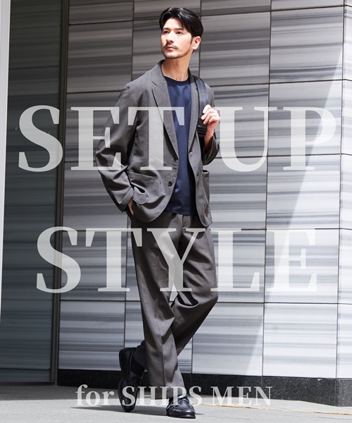 【SHIPS MEN】夏でも快適！セットアップ＆ジャケット特集！
