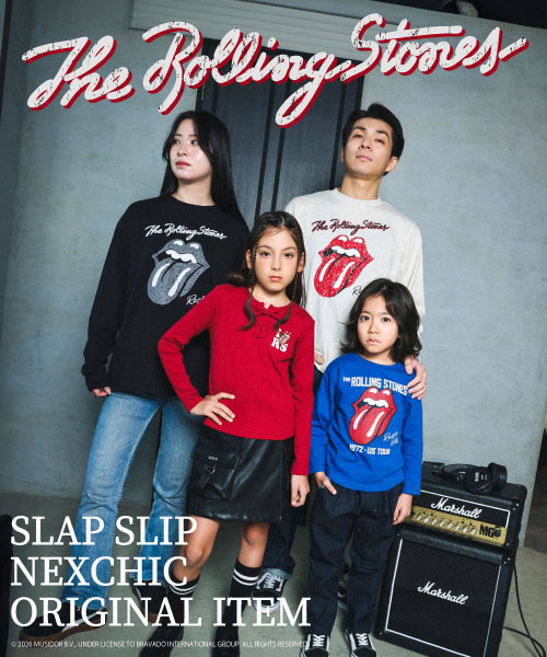 伝説的ロックバンド 「The Rolling Stones（ザ・ローリング・ストーンズ）」 とNEXCHICのスペシャルコラボレーションが実現！