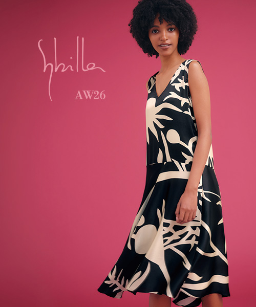 Sybilla AW26 - Art flower silhouette -