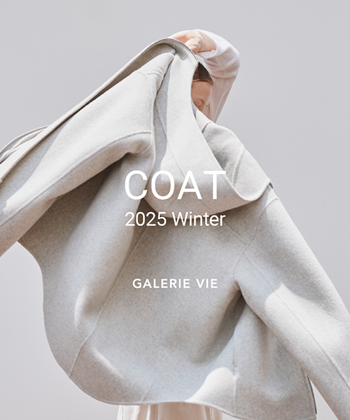 〈GALERIE VIE〉COAT 2025 Winter