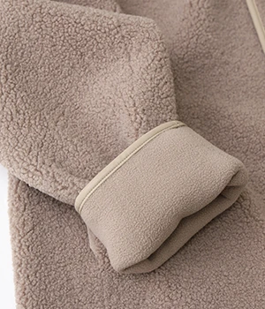 リバーシブル ボア ブルゾン